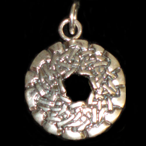 Colgante plata motivos celtas